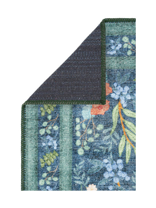 SteweHome Παιδικό Χαλί Μπλε 75x300cm Πάχους 60mm