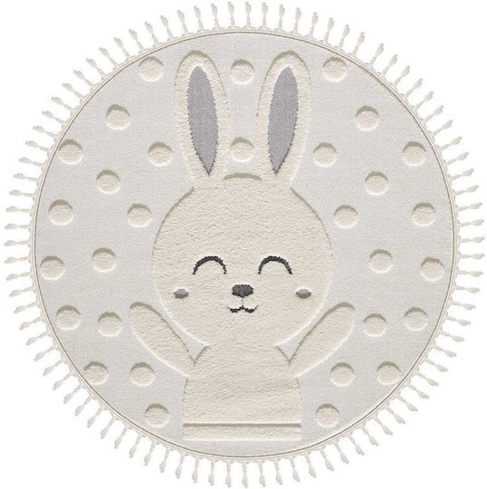 SteweHome Kids Cotton Beige Rug By Meter Width 160cm 160x160cm