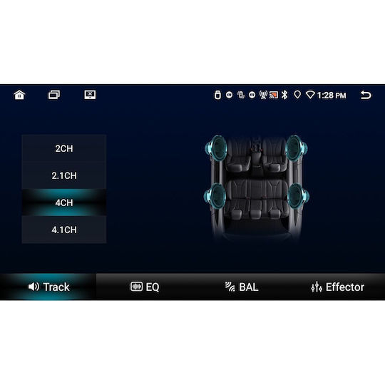 Digital IQ Автомобилна Аудио Система за Ford B-Max 2012-2017 (Bluetooth/USB/Wi-Fi/GPS/Apple CarPlay/Android Auto) с Touch Screen 7"