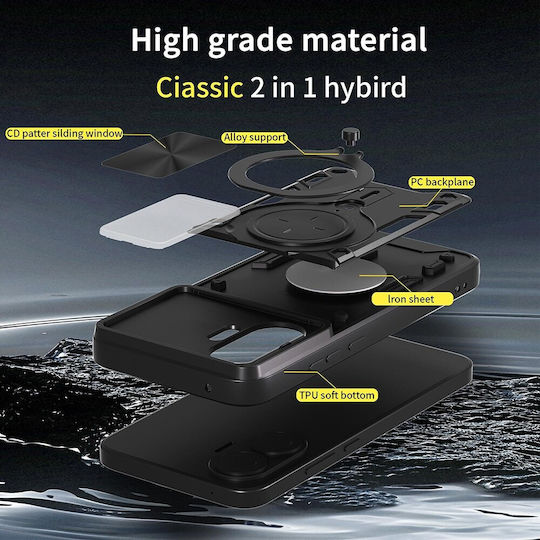 Techsuit Camguard Handyhülle Blau Für Poco F7 Pro