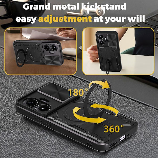 Techsuit Camguard Handyhülle Blau Für Poco F7 Pro