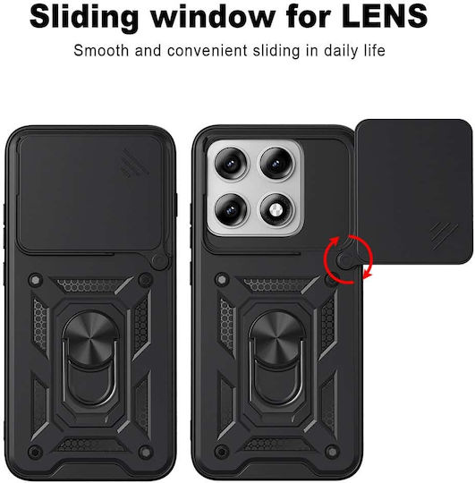 Techsuit Camshield Series Handyhülle Schwarz Motorola Edge 70 Pro