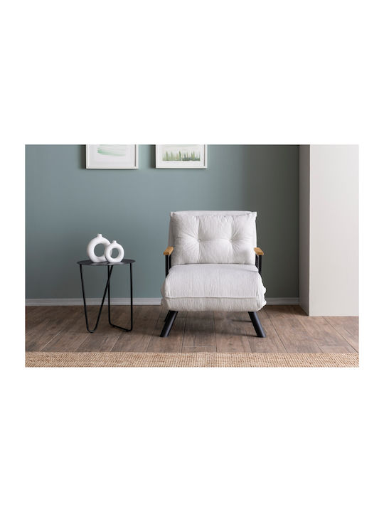 Seda Einzel Polothrona Bett Weiß 78x67x78cm