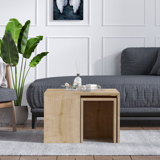 Fratelli Home Kaffeetisch Zentral Rechteckig Artoca Holz Braun M60xL60xH60cm Fratelli Home Kaffeetisch Zentral Rechteckig Artoca Holz Braun M60xL60xH60cm