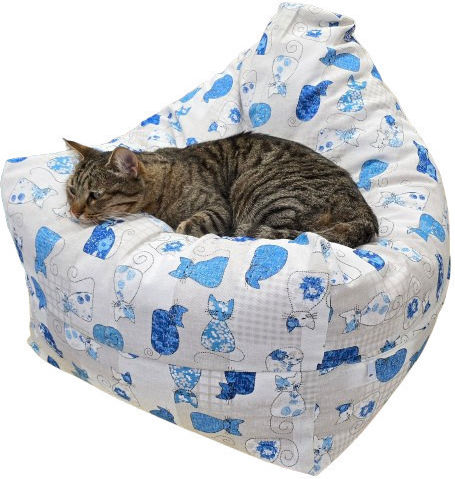 Kinderstuhl Blau OP1CAT-blau 50x50x30cm