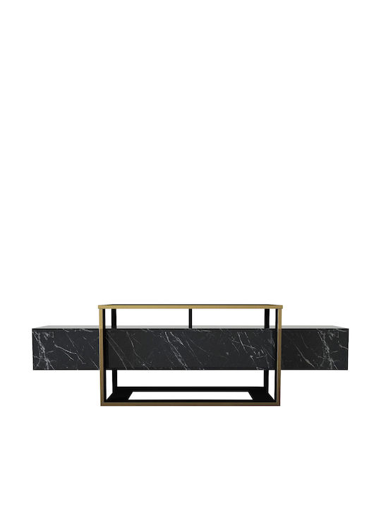 TV-Ständer Banko Schwarz M160xP46.1xH49.8cm