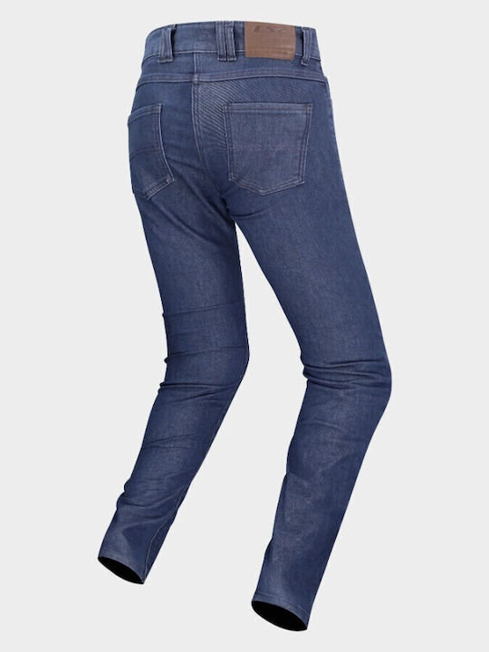 LS2 Stone Cordura Ανδρικό Παντελόνι Καλοκαιρινό Jeans Blue