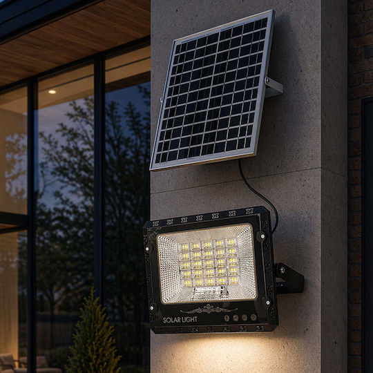 Avizar Outdoor Led Solar Projector 9000k Automatic Detection Black