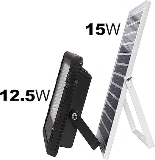 Avizar Outdoor Led Solar Projector 9000k Automatic Detection Black
