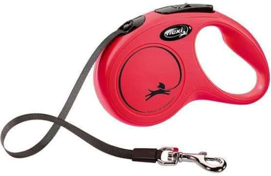 Flexi Foldable Dog Leash/Lead Strap Classic Small in Light Blue Colour 5m up to 15kg
