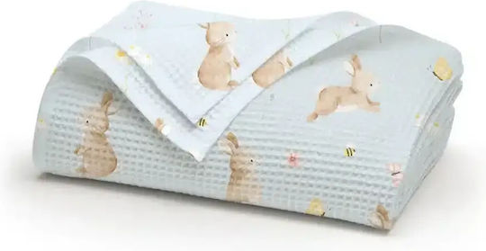 Borea Ceașaf Pepinieră Swaddling Pique Roz 80x110cm