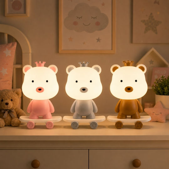 My Home Luxury Led Kids Decorative Lamp Pink 29.5x18.5x15cm My Home Luxury Led Kids Decorative Lamp Pink 29.5x18.5x15cm