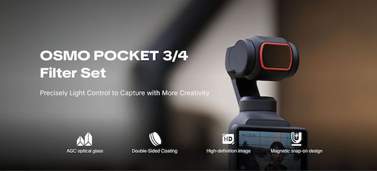 Pgytech Polarizing Filter DJI Osmo Pocket 3 4