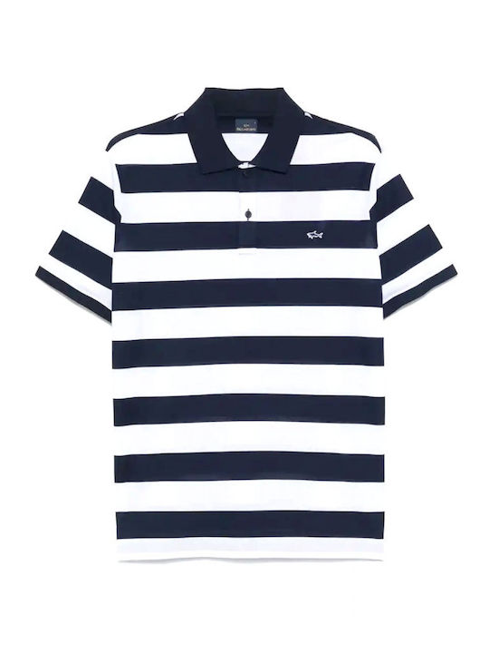 Polo Μπλούζα Blue/white