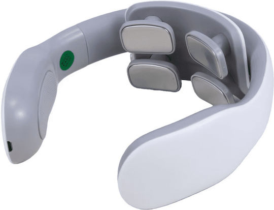 Kimriber Neck Massage Tool with Infrared Heating and Vibration White
