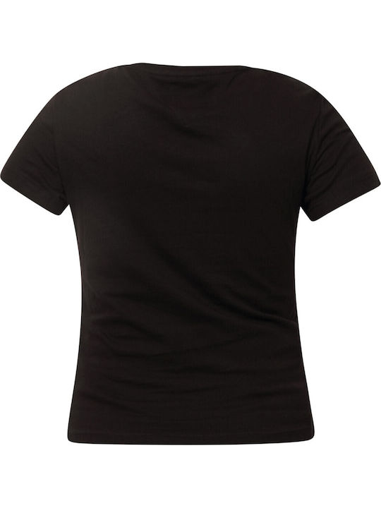 Damen T-Shirt Schwarz