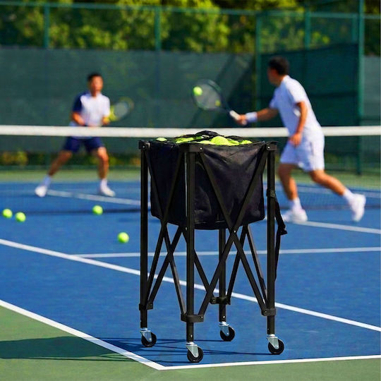 Relaxdays Coș Pentru Bile De Tenis 10053628