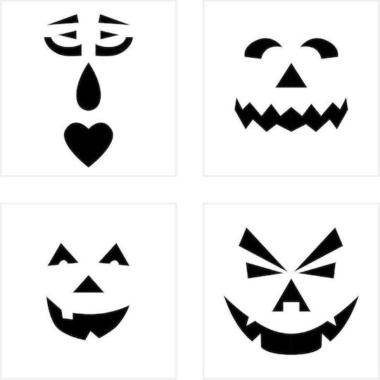 Σετ Halloween 4 Τεμαχίων Σκάλισμα Κολοκύθας Westmark