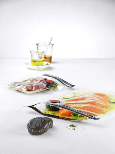 Set 6 Accesorii Pentru Pungi De Vidat "fresh & Save" Plastic Zwilling