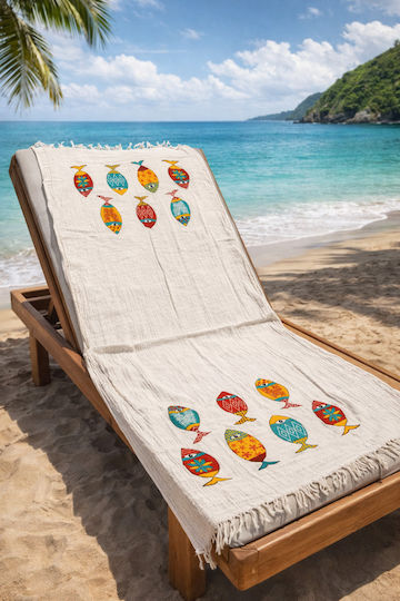 SteweHome Cotton Beach Towel 170x90cm