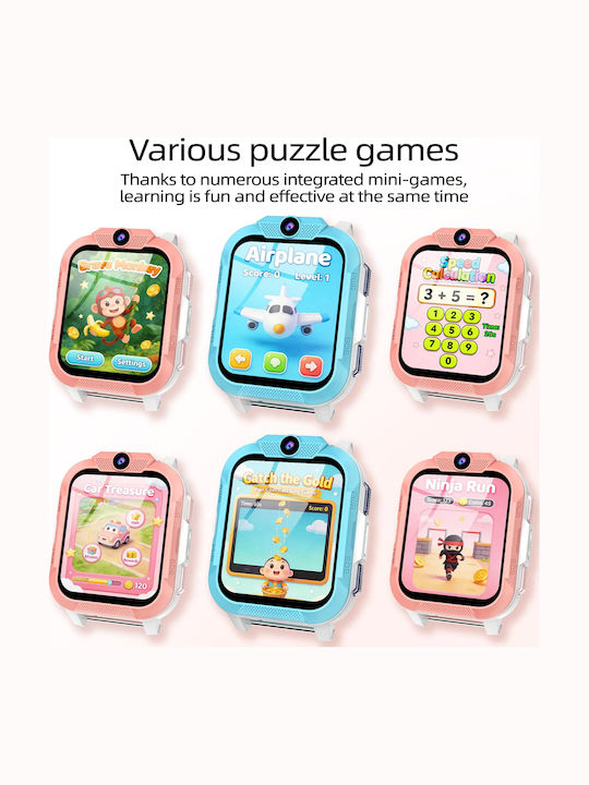 BlackView Kids Smartwatch with GPS & Camera Pink