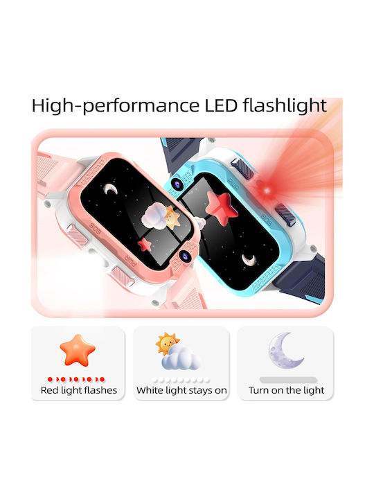 BlackView Παιδικό Smartwatch 4G με GPS & Κάμερα Μπλε