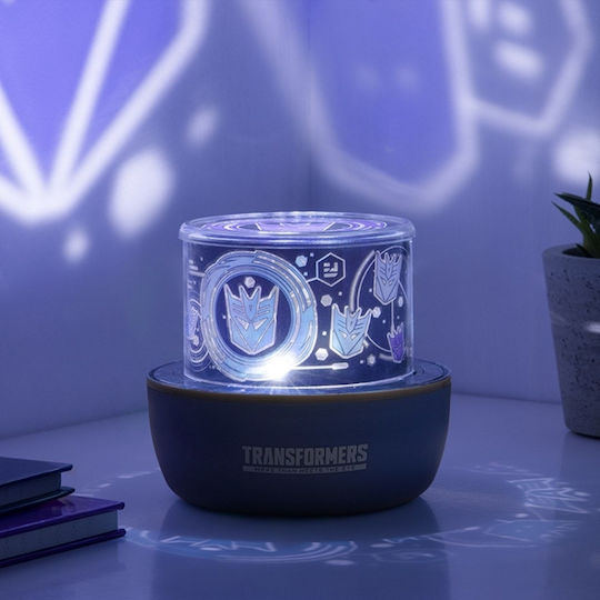 Paladone LED Въртящо Се Детско Осветително Тяло Проектор Многоцветно 12x11cm