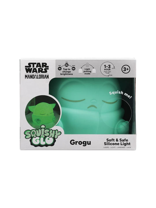 Paladone LED Kinder Tischlampe Berührung Mandalorian Grün