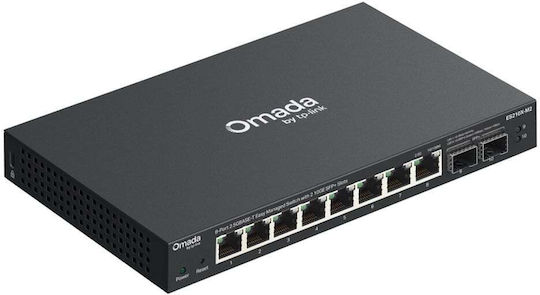 TP-LINK ES210X-M2 Managed L2 Switch with 8 Ethernet Ports and 2 SFP Ports