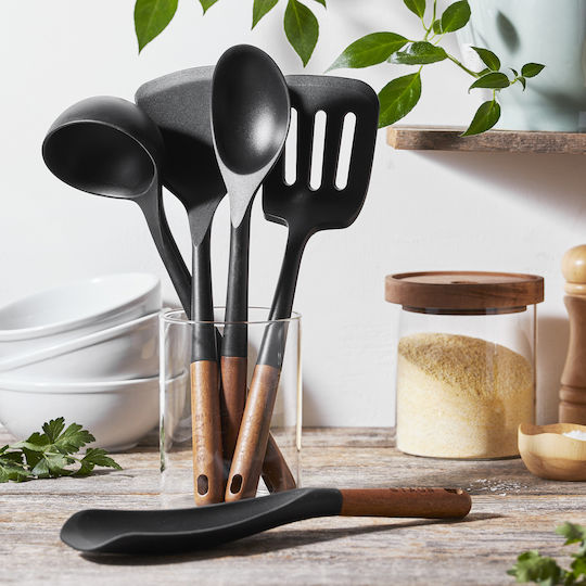 Staub Kitchen Spoon Silicone Black 30cm