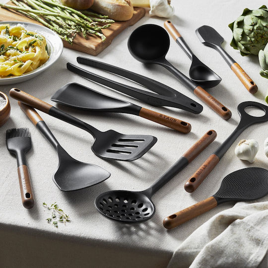 Staub Kitchen Spoon Silicone Black 30cm