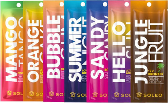 Soleo Basic Tanning Sachet Set 7 X 15 Ml
