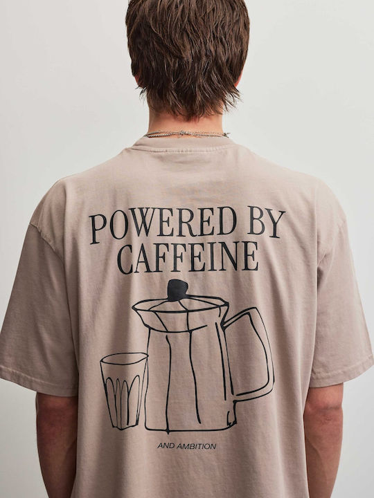 T-shirt Beige Light Brown