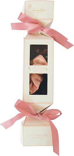 Set Cadou 5 Scrunchies de Satin Pentru Păr By Upper Canada
