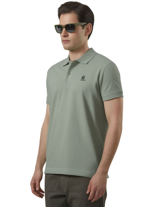 Polo Short Sleeve Blouse Iceberg Green