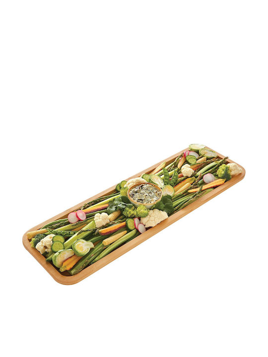 Kitchen Craft Плато За Сервиране На Сирена Пластмасово 17x56см