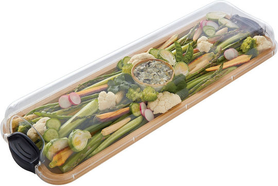 Kitchen Craft Πλατώ Σερβιρίσματος Τυριών Πλαστικό 17x56εκ.