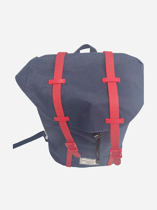 Τσαντα Backpack Fashion Street New York Blue 26x14x38cm