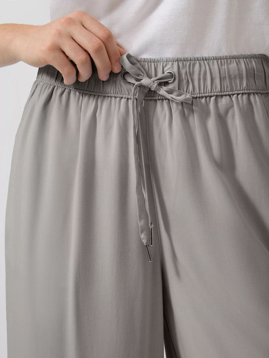 Damen Stoffhose Grau