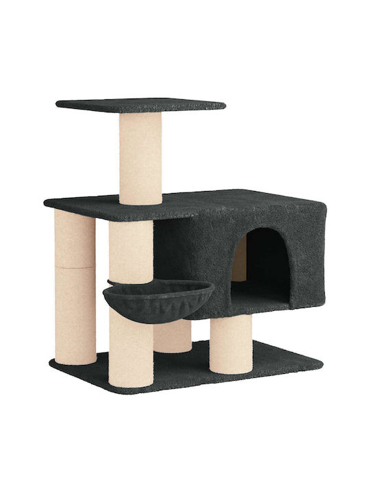 vidaXL Γατόδεντρο Γκρι 93x74x96εκ.