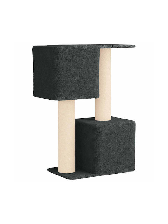 vidaXL Scratching Post Cat Tree Gray 82x43x114cm