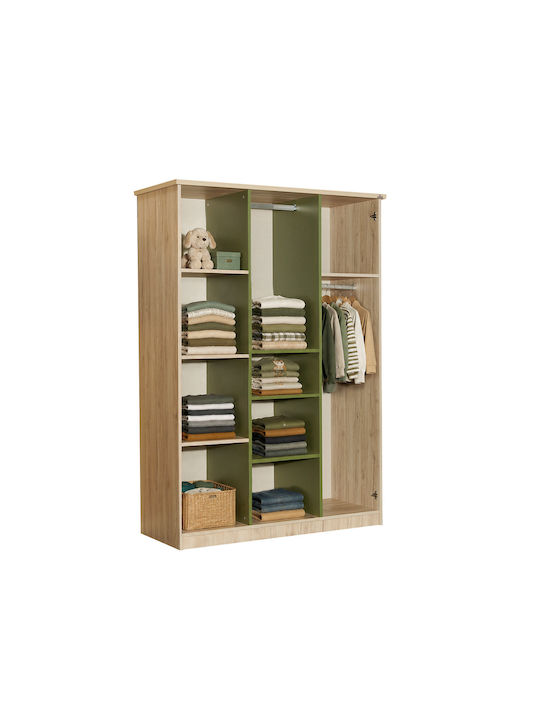 Drei Türen Kinderkleiderschrank