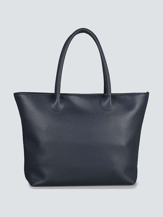Annette Large Asti Γυναικεία Shopper Τσάντα από Συνθετικό Δέρμα Μπλε