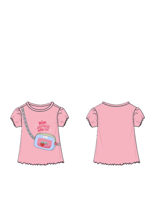 Guess Kids Short-Sleeved Top Pink