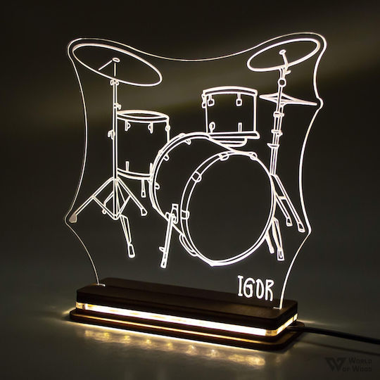 World of Wood Φωτιστικό Ντραμς LED World of Wood Φωτιστικό Ντραμς LED