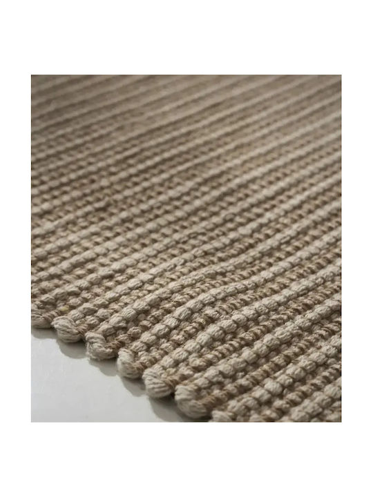 Gofis Home Χαλί Καλοκαιρινό Βαμβακερό με Κρόσια 263x140cm Mustard Yellow Gofis Home Χαλί Καλοκαιρινό Βαμβακερό με Κρόσια 263x140cm Mustard Yellow