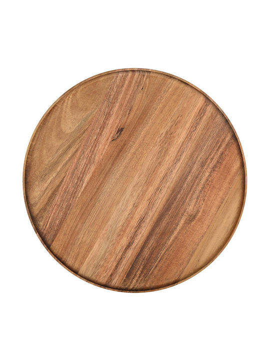 Estia Дървен Сервиращ Диск 25x25x2см