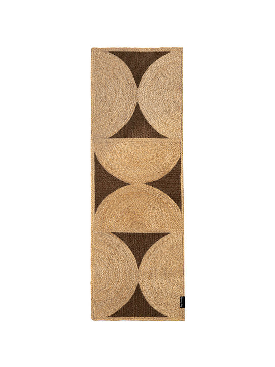 Guy Laroche Mirage Runner Rug Summer Jute Choco 70x200cm