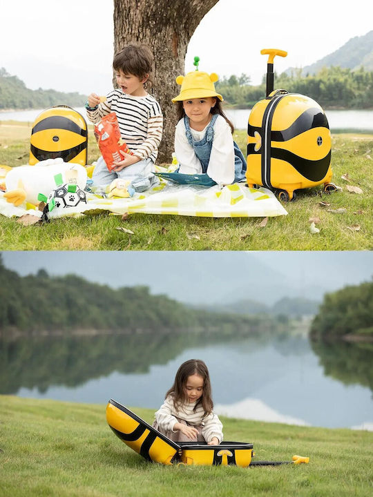 Verage Small Verage Παιδική Βαλίτσα Ταξιδίου Καμπίνας Little Bee Ύψους 45εκ.