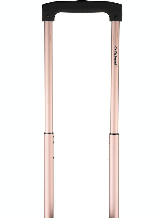 Diplomat Mittlerer Reisetrolley Braun Höhe 63cm